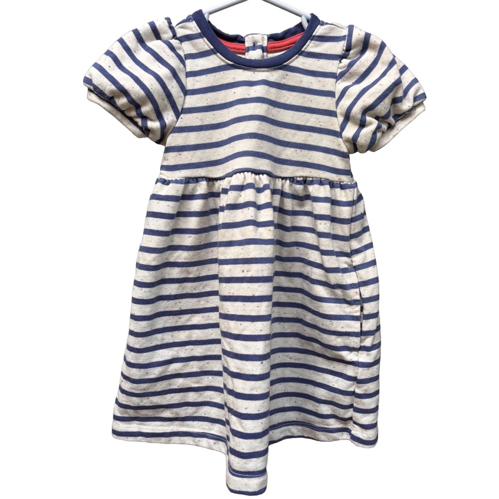 Cat & Jack Blue Striped Dress 3T Cotton Blend (3 for $12 item)